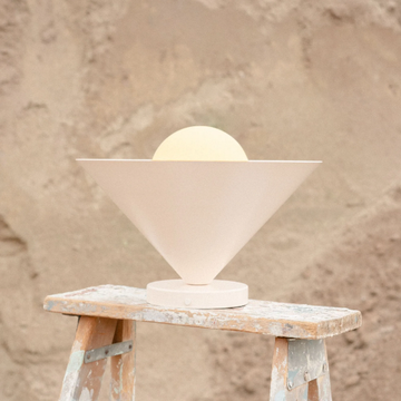 NOMAD OPAL 1205-LA40 - LED dimmable glass and aluminium wall light by Luminaire Authentik - view 3
